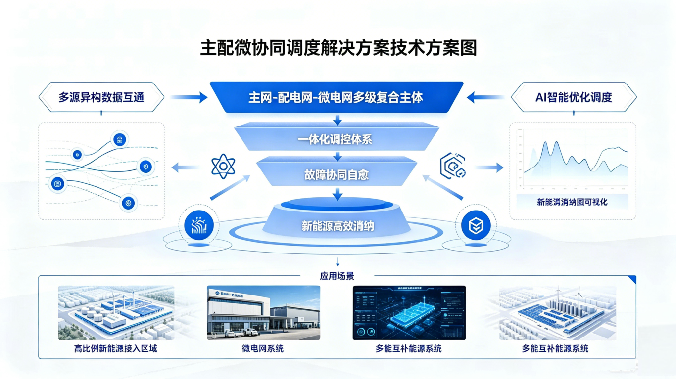 主配微协同调度解决方案