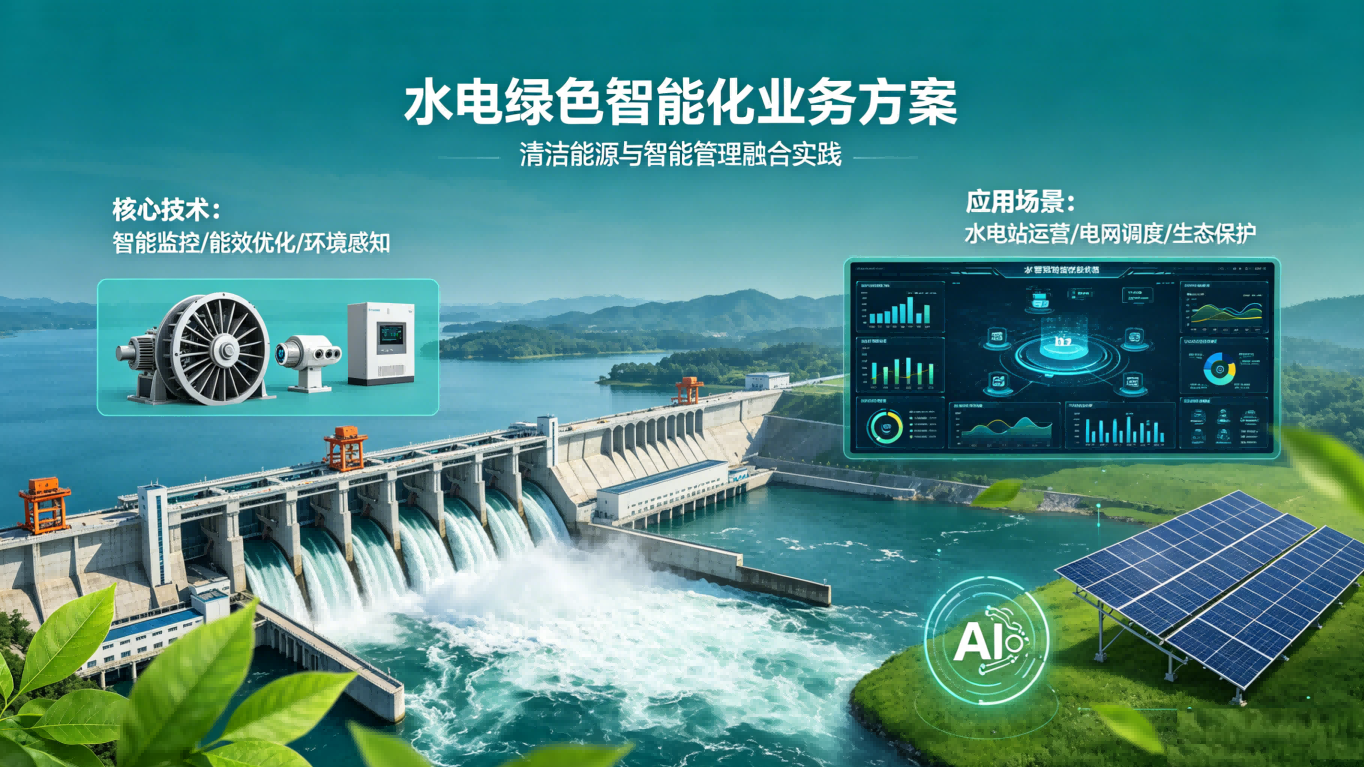 水电绿色智能化业务